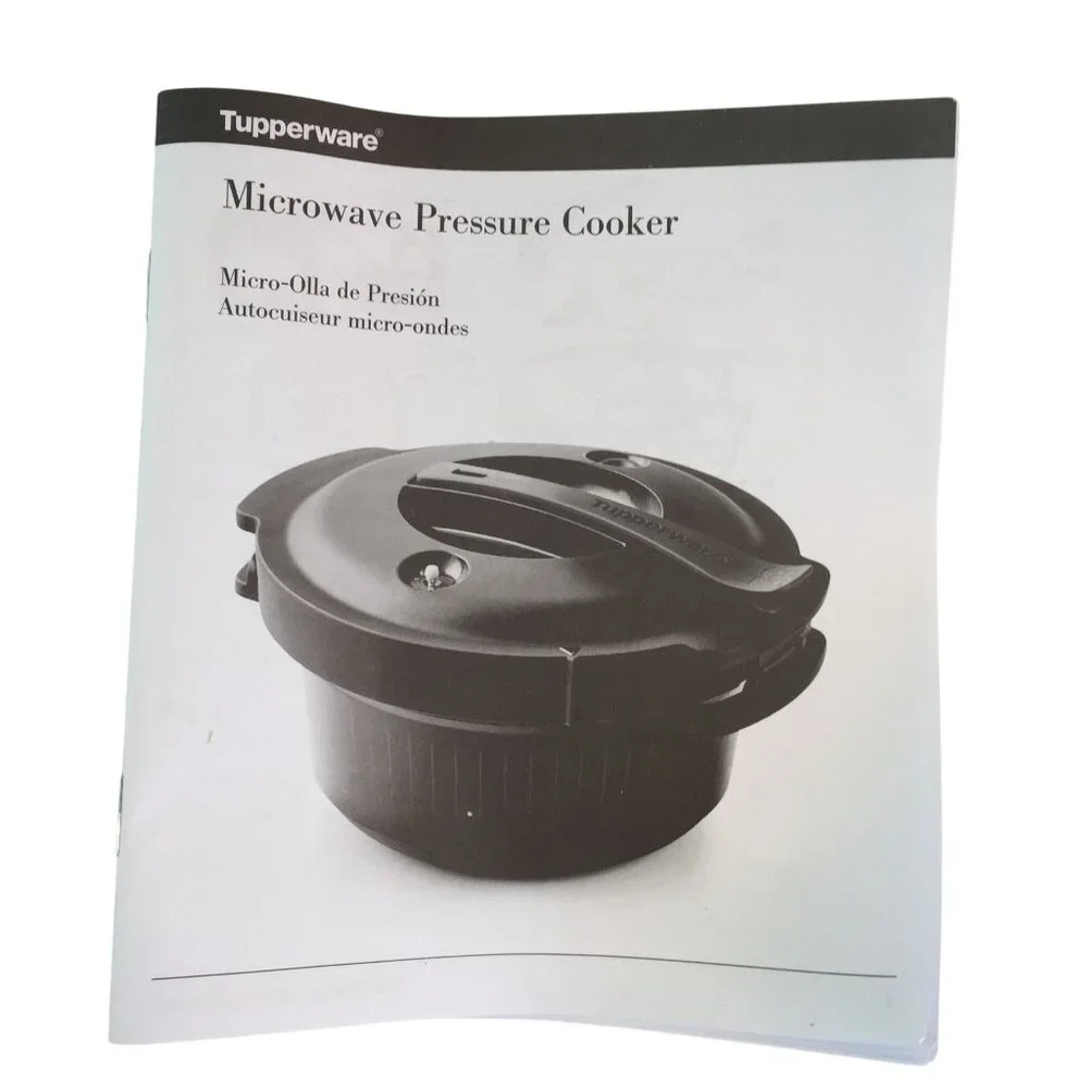 Tupperware Microwave Pressure Cooker‎ 3Q/3L Red Maroon 2015 NEW